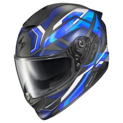 Casco Scorpion EXO-ST1400 Evo Carbon Hex Matte Blue