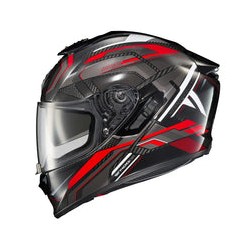 Casco Scorpion EXO-ST1400 Evo Carbon Hex Gloss Red