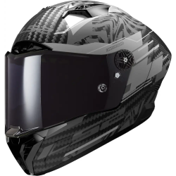 Casco LS2 FF805 Thunder Carbon GP Aero Polar Matt Black