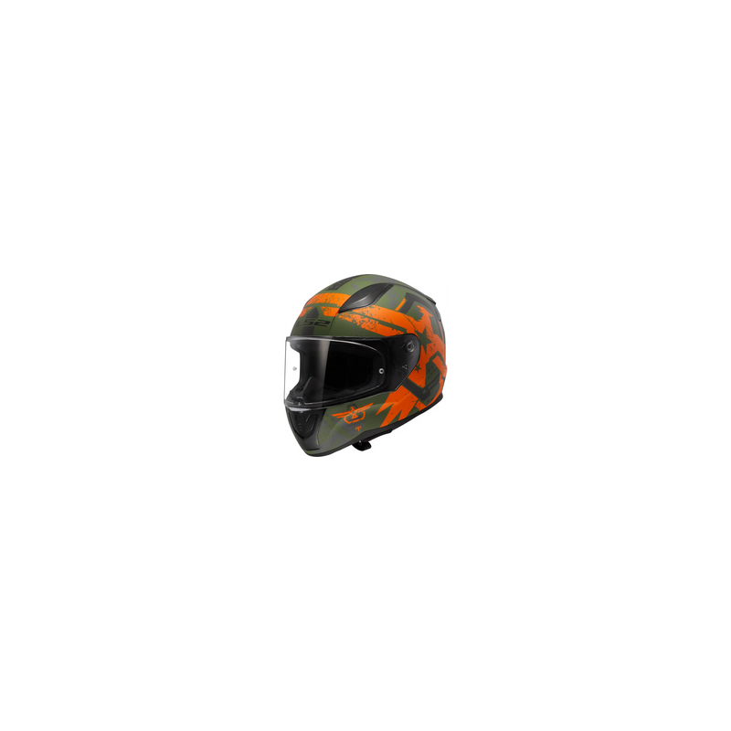 Casco LS2 FF353 Rapid ll Thunderbirds Matt Orange
