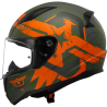 Casco LS2 FF353 Rapid ll Thunderbirds Matt Orange