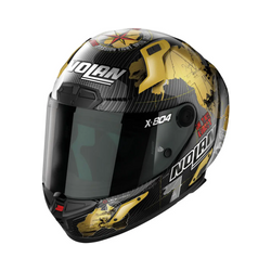 Casco Nolan X-804 RS Ultra Carbon Carlos Checa, Gold