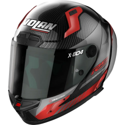 Casco Nolan X-804 RS Ultra Carbon Hot Lap Red