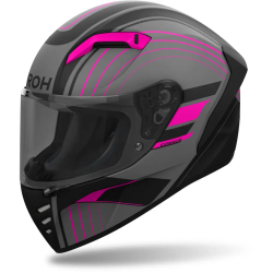 Casco Airoh Connor Achieve Pink Matt