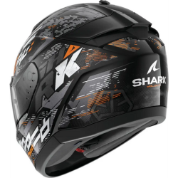 Casco Shark Ridill 2 Molokai Black/Orange