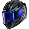 Casco Shark D-Skwal 3 Blast-R Black/Green/Blue