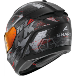 Casco Shark Ridill 2 Molokai Black Matt/Red