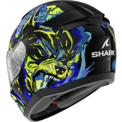 Casco Shark Ridill 2 Racing Beast Black/Green/Blue