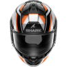 Casco Shark Ridill 2 Apex Silver/Black/Orange