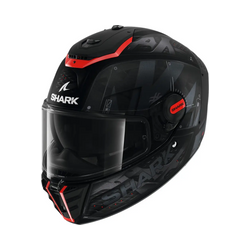 Casco Shark Spartan RS Stingrey Matt Black/Anthracite/Red