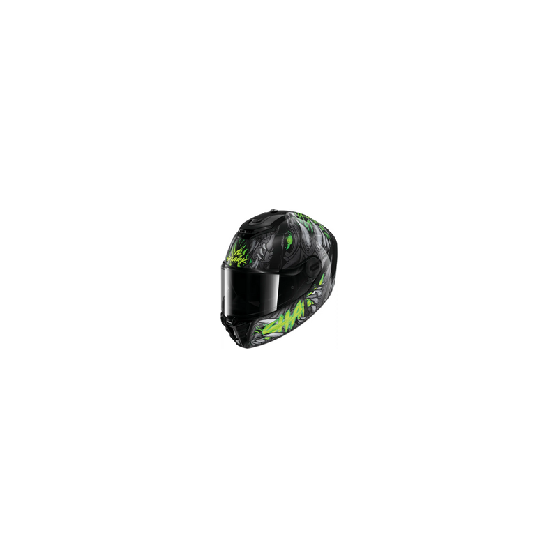 Casco Shark Spartan RS Shaytan Black/Green/Grey
