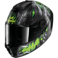 Casco Shark Spartan RS Shaytan Black/Green/Grey