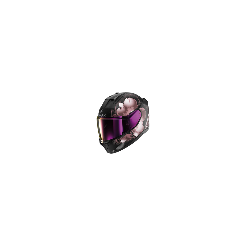 Casco Shark D-Skwal 3 Mayfer Black Matt/Pink