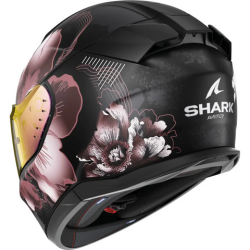 Casco Shark D-Skwal 3 Mayfer Black Matt/Pink