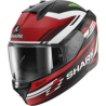 Casco Shark D-Skwal 3 Firstlap Matt Black/Red/Green