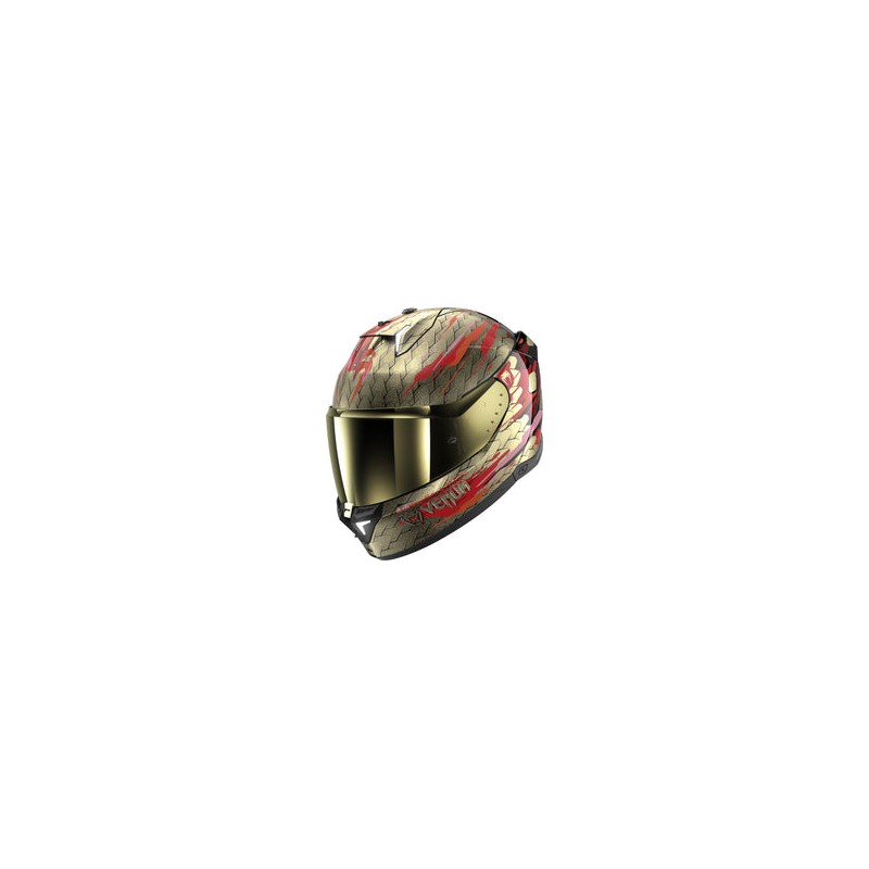 Casco Shark Skwal i3 Venum Black/Red/Gold