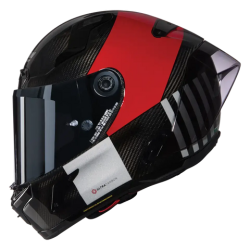 Casco Nolan X-804 RS Ultra Carbon Combo Gara 351 Carbon/Red/Grey/Black