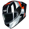 Casco Nolan N60-6 Sport Dinamico 345 Gray/Orange/Black
