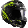 Casco LS2 FF808 Stream II Fury Black/Neon Yellow