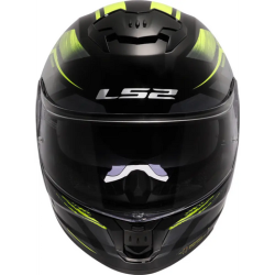 Casco LS2 FF808 Stream II Fury Black/Neon Yellow