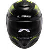 Casco LS2 FF808 Stream II Fury Black/Neon Yellow