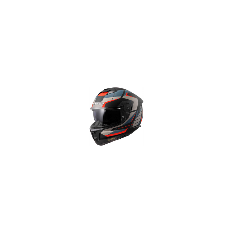Casco LS2 FF808 Stream II  Road Blue/Orange/Black