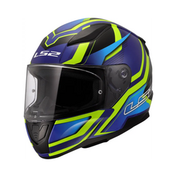 Casco LS2 FF353 Rapid ll Flitz Blue/Neon Yellow