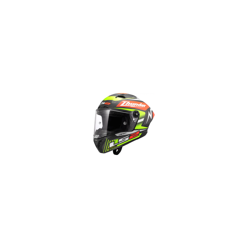 Casco LS2 FF805 Thunder Carbon GP Aero Black Replica