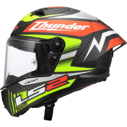 Casco LS2 FF805 Thunder Carbon GP Aero Black Replica