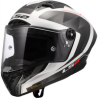 Casco LS2 FF805 Thunder Carbon GP Aero Raute White/Gray